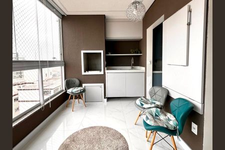 Apartamento à venda com 77m², 2 quartos e 2 vagas Apartamento à venda com 77m², 2 quartos e 2 vagasVaranda gourmet