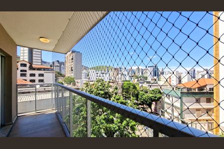 Varanda Quarto de apartamento para alugar com 3 quartos, 102m² em Cruzeiro, Belo Horizonte