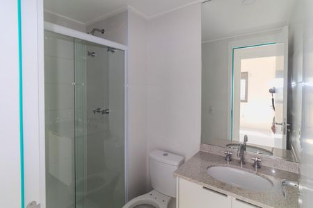 Apartamento para alugar com 64m², 2 quartos e 1 vaga Apartamento para alugar com 64m², 2 quartos e 1 vagaBanheiro social
