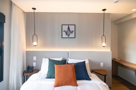 Studio à venda com 47m², 1 quarto e 1 vagaQuarto Suíte