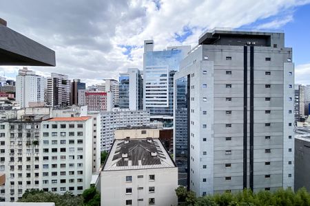 Studio à venda com 47m², 1 quarto e 1 vagaSala / Cozinha - Vista