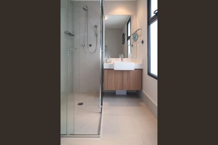 Studio à venda com 47m², 1 quarto e 1 vagaBanheiro Quarto Suíte