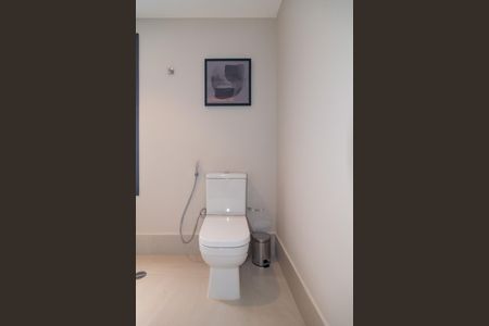 Studio à venda com 47m², 1 quarto e 1 vagaBanheiro Quarto Suíte