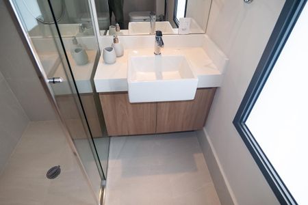 Studio à venda com 47m², 1 quarto e 1 vagaBanheiro Quarto Suíte