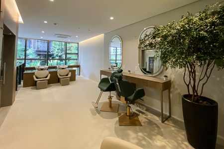 Studio à venda com 47m², 1 quarto e 1 vagaSalão de Beleza