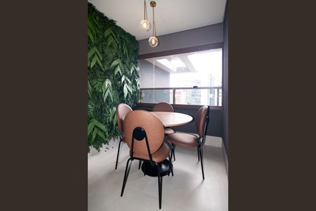 Studio à venda com 47m², 1 quarto e 1 vagaVaranda
