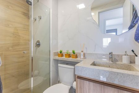Apartamento para alugar com 58m², 2 quartos e 1 vagaBanheiro da Suíte