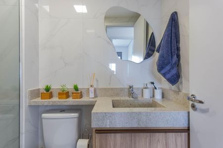 Apartamento para alugar com 58m², 2 quartos e 1 vagaBanheiro da Suíte