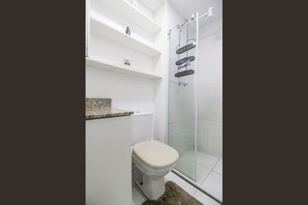 Apartamento à venda com 76m², 3 quartos e 2 vagasBanheiro da Suíte