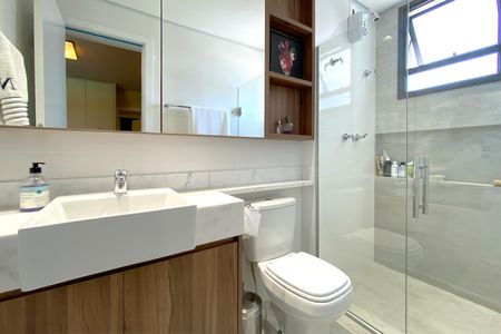 Apartamento à venda com 87m², 3 quartos e 2 vagasBanheiro da Suíte 1