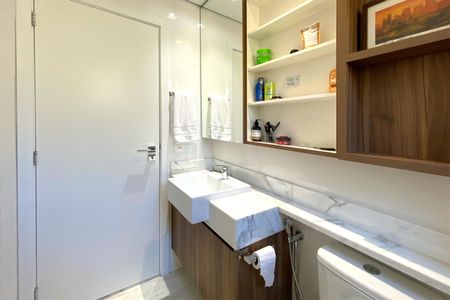 Apartamento à venda com 87m², 3 quartos e 2 vagasBanheiro