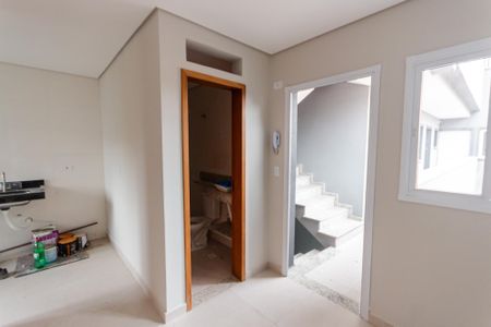 Sala de apartamento para alugar com 1 quarto, 24m² em Parque Jaçatuba, Santo André