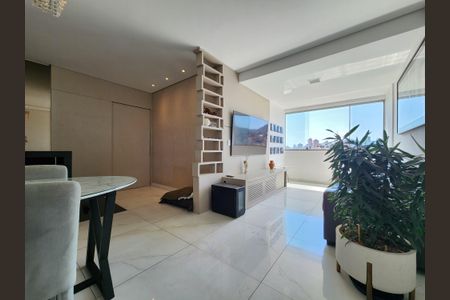 Sala  de apartamento à venda com 3 quartos, 78m² em Coracao de Jesus, Belo Horizonte