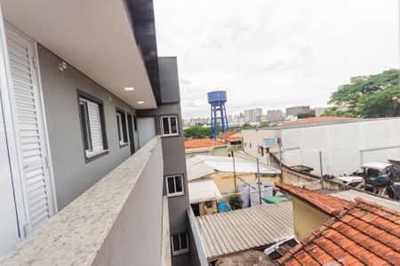 Vista da Sala de apartamento para alugar com 1 quarto, 24m² em Parque Jaçatuba, Santo André