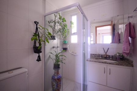 Apartamento à venda com 66m², 3 quartos e 2 vagasBanheiro da Suite 