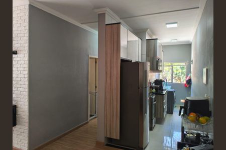 Cozinha de apartamento à venda com 2 quartos, 52m² em Parque Cecap, Jundiaí