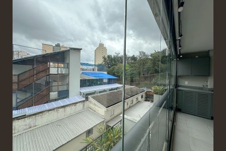 Apartamento à venda com 59m², 2 quartos e 1 vagaVaranda