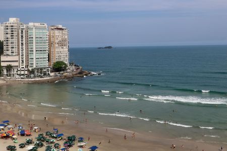 Vista Sala de apartamento para alugar com 5 quartos, 220m² em Centro, Guarujá