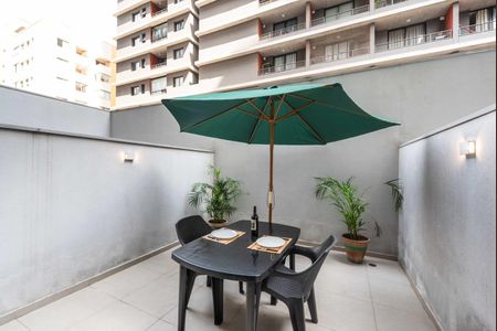 Studio para alugar com 34m², 1 quarto e sem vagaVaranda