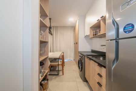 Studio para alugar com 27m², 1 quarto e sem vagaCozinha