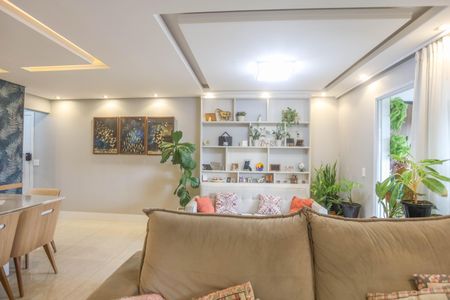 Sala  de apartamento à venda com 3 quartos, 105m² em Centro, Diadema