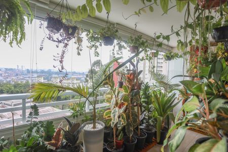 Varanda da sala  de apartamento à venda com 3 quartos, 105m² em Centro, Diadema