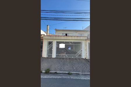 Fachada de casa à venda com 3 quartos, 228m² em Vila Homero Thon, Santo André