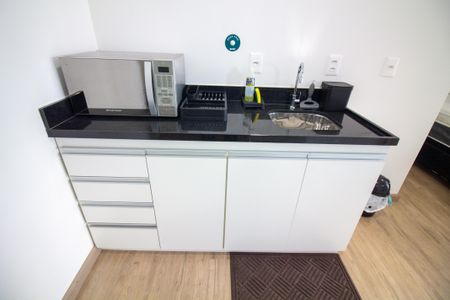 Studio para alugar com 30m², 1 quarto e sem vagaCozinha