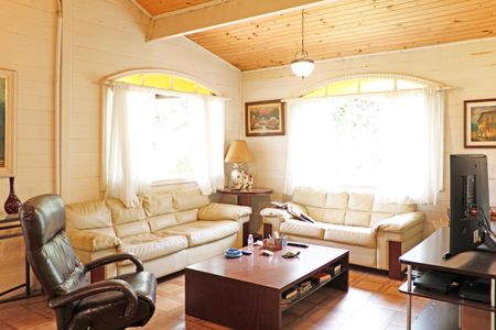 Sala de casa de condomínio para alugar com 3 quartos, 840m² em Condomínio Estância Marambaia, Vinhedo