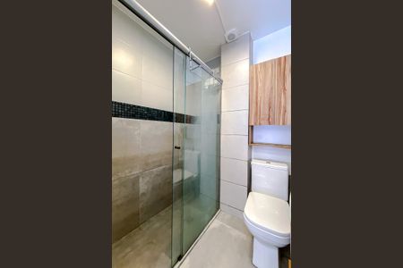 Banheiro da Suíte de kitnet/studio para alugar com 1 quarto, 32m² em Vila Mariana, São Paulo