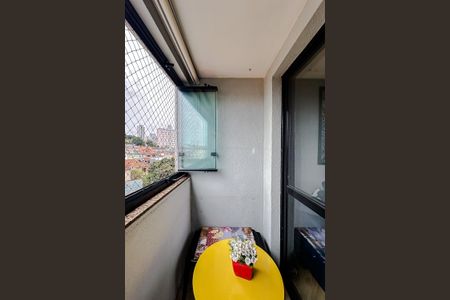 Varanda da Sala de apartamento à venda com 2 quartos, 60m² em Vila Bertioga, São Paulo