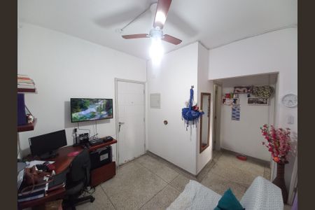 Sala de apartamento para alugar com 1 quarto, 56m² em Centro, São Vicente