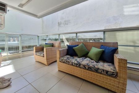 Varanda da Sala de apartamento à venda com 2 quartos, 80m² em São Francisco, Niterói