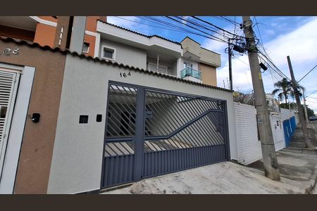 Fachada de casa à venda com 3 quartos, 147m² em Vila Guiomar, Santo André