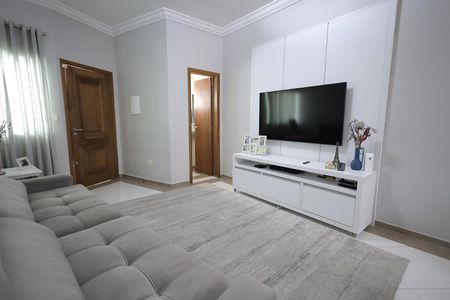 Sala de casa à venda com 3 quartos, 147m² em Vila Guiomar, Santo André