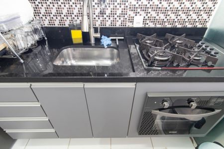 Apartamento à venda com 53m², 2 quartos e 1 vagaCozinha e Área de Serviço