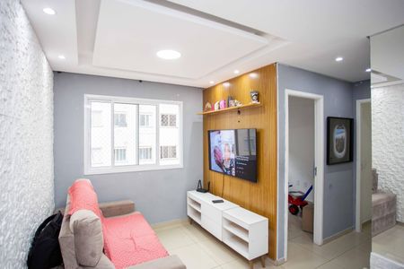 Sala de apartamento para alugar com 2 quartos, 46m² em Campanário, Diadema