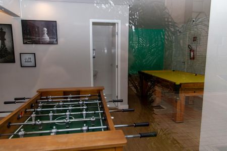 Apartamento à venda com 46m², 2 quartos e 1 vagaSalão de jogos