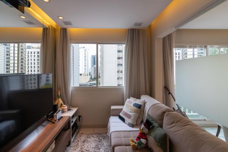 Apartamento à venda com 58m², 1 quarto e 1 vagaSala