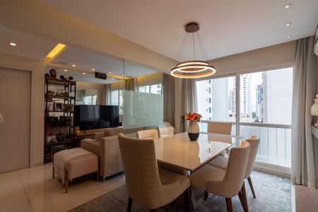 Sala de Jantar de apartamento à venda com 1 quarto, 58m² em Indianópolis, São Paulo