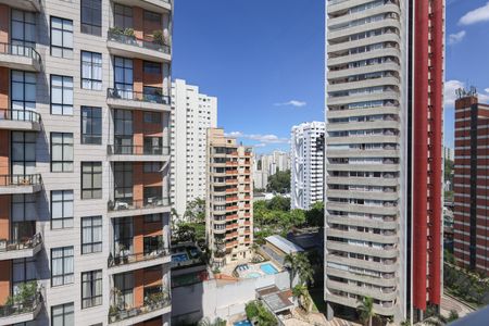 Apartamento para alugar com 46m², 1 quarto e 1 vagaVista da Varanda da Sala