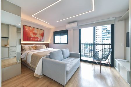 Studio de kitnet/studio para alugar com 1 quarto, 26m² em Campo Belo, São Paulo