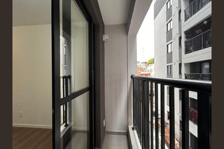 Varanda da Sala de apartamento para alugar com 2 quartos, 38m² em Vila Marina, São Paulo
