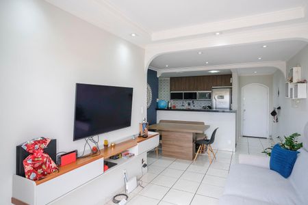 Sala de apartamento à venda com 3 quartos, 80m² em Rudge Ramos, São Bernardo do Campo