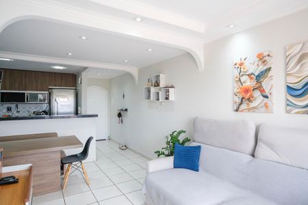 Sala de apartamento à venda com 3 quartos, 80m² em Rudge Ramos, São Bernardo do Campo