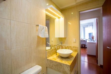 Apartamento à venda com 89m², 3 quartos e 2 vagasBanheiro social