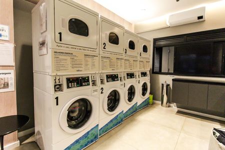 Apartamento para alugar com 25m², 1 quarto e sem vagaLavanderia