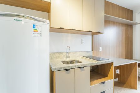 Apartamento à venda com 27m², 1 quarto e sem vaga Apartamento à venda com 27m², 1 quarto e sem vagaCozinha