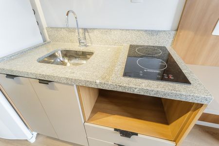 Apartamento à venda com 27m², 1 quarto e sem vaga Apartamento à venda com 27m², 1 quarto e sem vagaCozinha