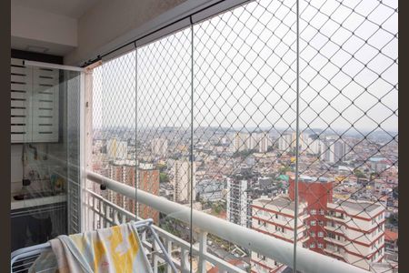 Varanda da Sala de apartamento à venda com 2 quartos, 52m² em Centro, Diadema
